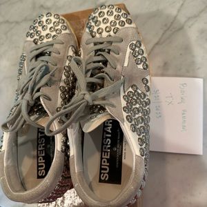 Golden Goose Studded Superstars